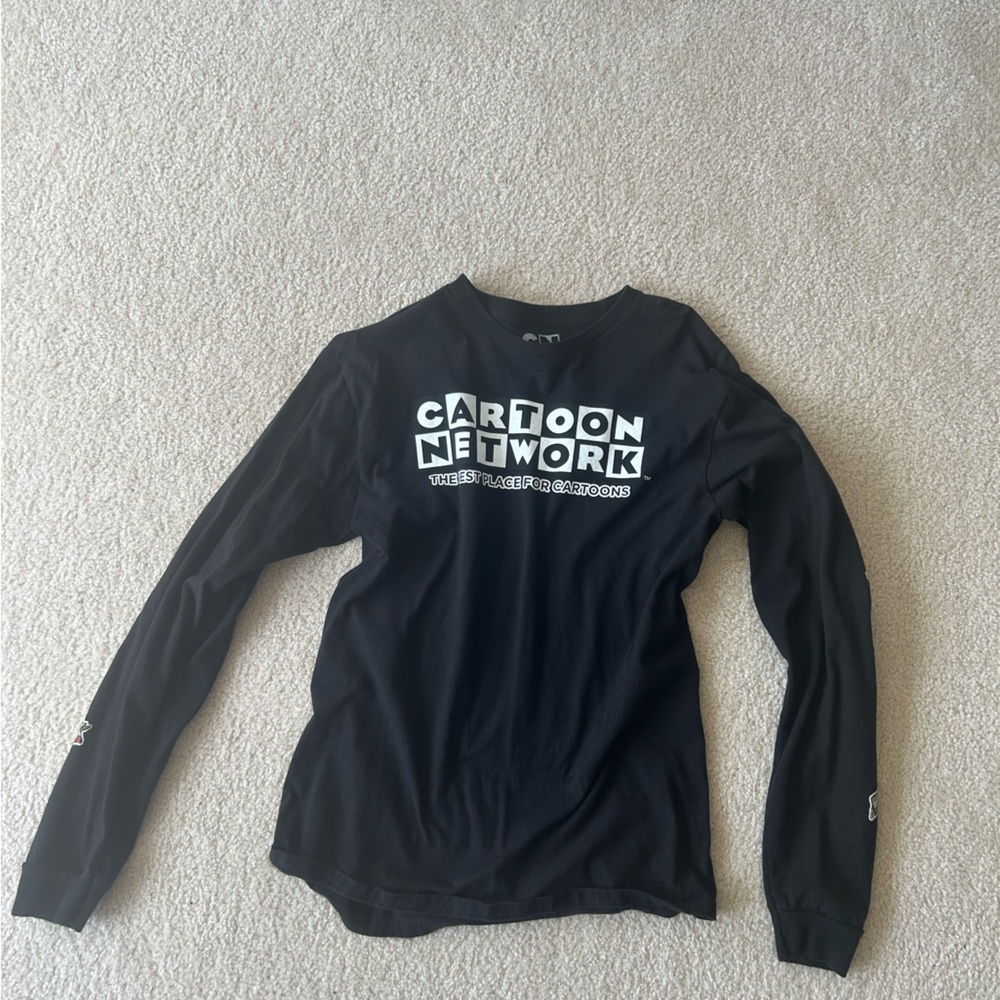 Cartoon Network Black Long Sleeve Shirt